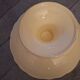 Plat de presentation sur pied faience