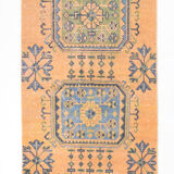 Long hallway turkish runner rug 341x81cm