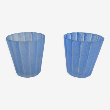 Candle glasses set of 2