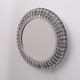 Miroir palwa à couvercle arrière 1960 31cm
