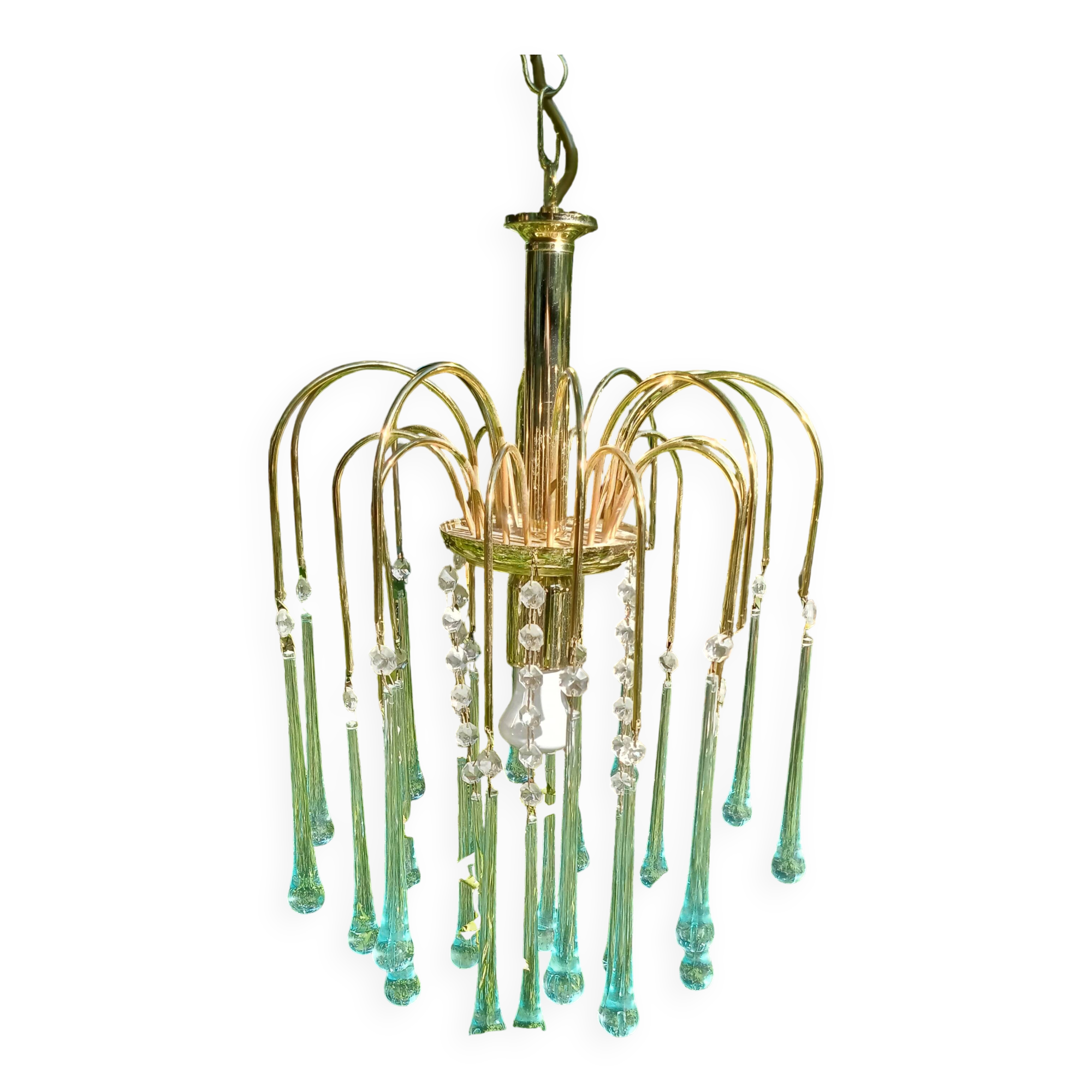 Lustre en Forme de Lärmes Murano Italie