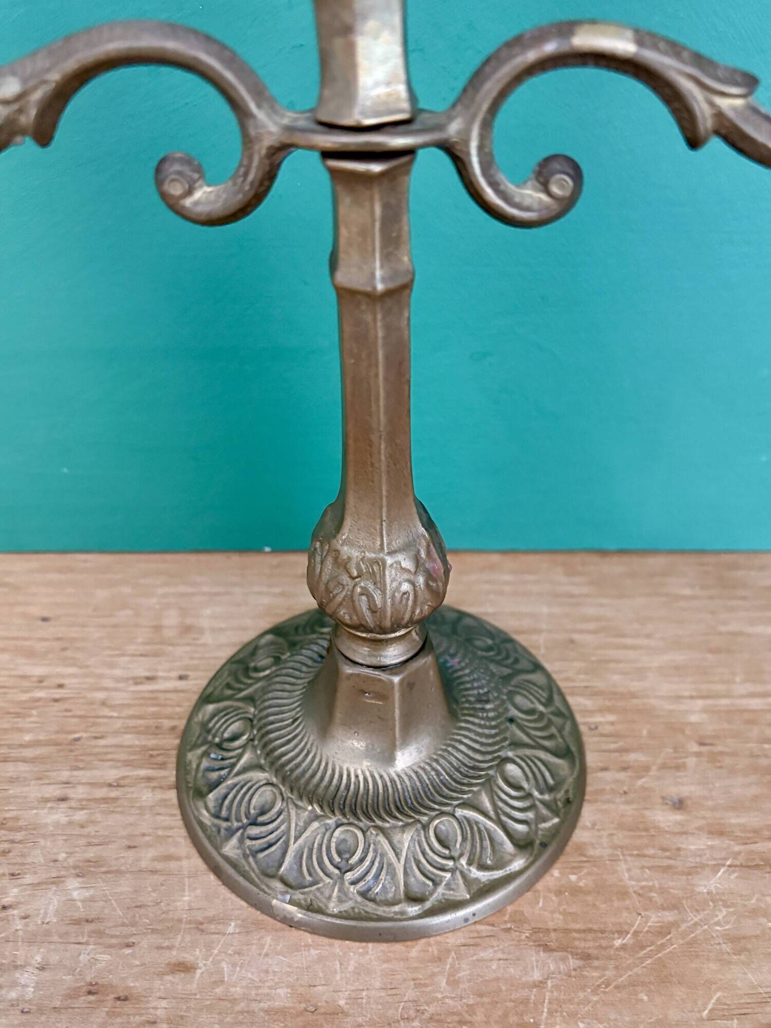 Paire de chandeliers vintage
