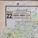 Ancienne carte scolaire Vidal-Lablache 22, 1958 - Planisphère, colonies