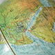 Globe terrestre vintage Scan Globe scandinave