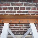 Wooden coat rack