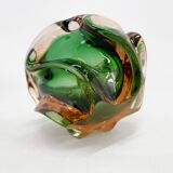 Bohemian Art Glass Bowl/Ashtray by Josef Hospodka, 1960's
