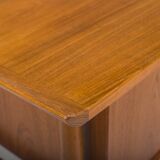 Danish Teak Executive Desk by Arne Vodder for H.P. Hansen, 1960s