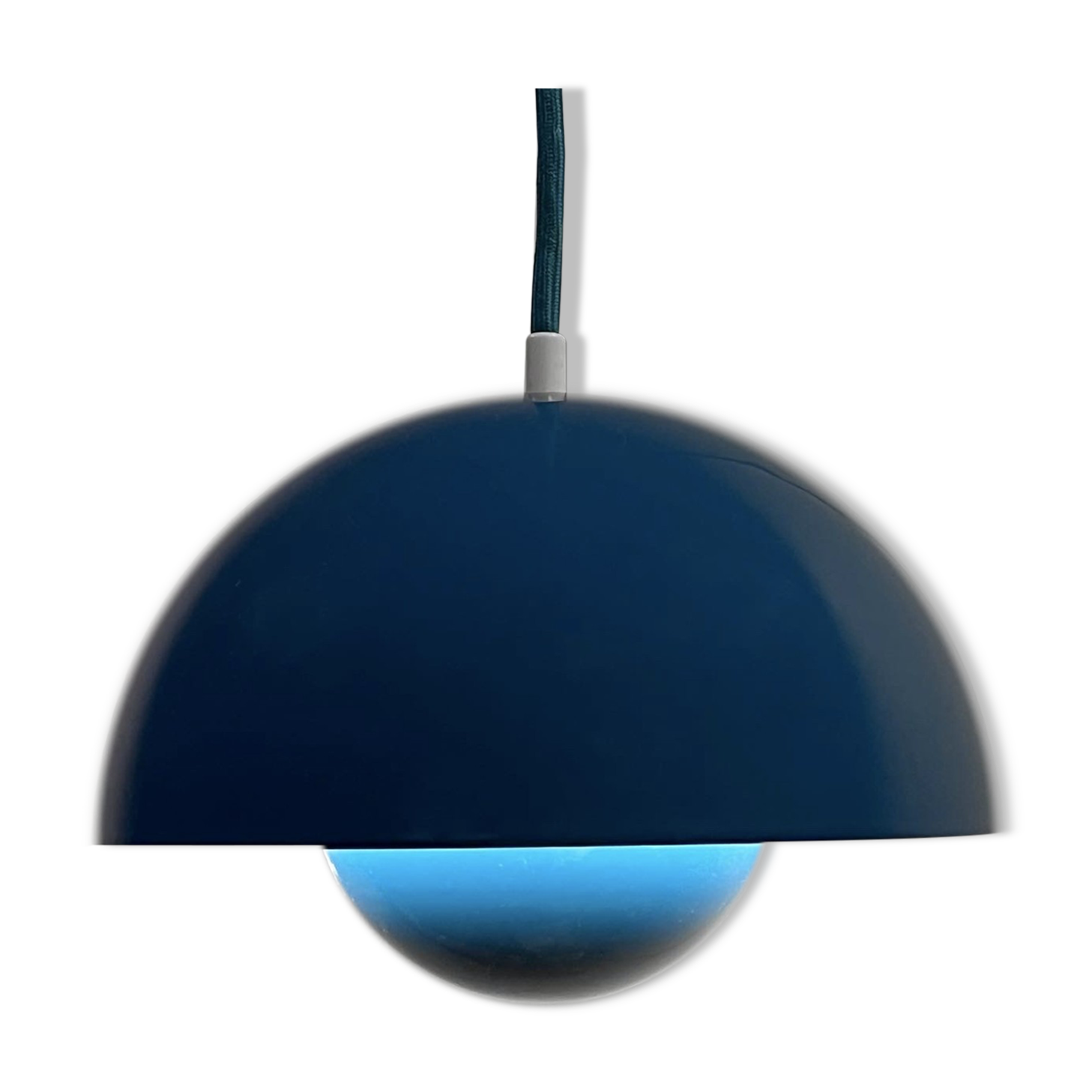 Flower Pot VP1 pendant lamp by Verner Panton for Louis Poulsen, 60s.