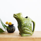 Advertising frog pitcher L'héritier-Guyot