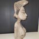 African woman bust
