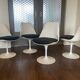 115 Tulip dining chairs by Eero Saarinen for Knoll Inc. / Knoll International