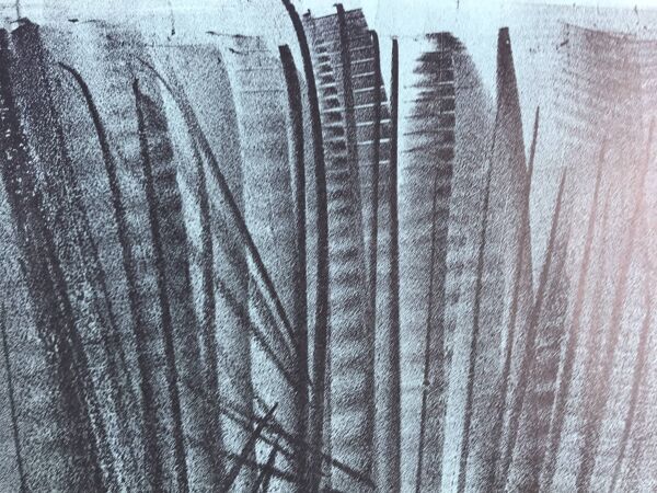 Hans HARTUNG, L 127, 1964 (RMN 205). Lithographie originale
