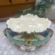 Large Onnaing Barbotine Planter / Planter circa 1900 Ar Style