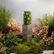 Green Flower Vase