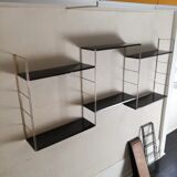 Gold and brown thong shelf