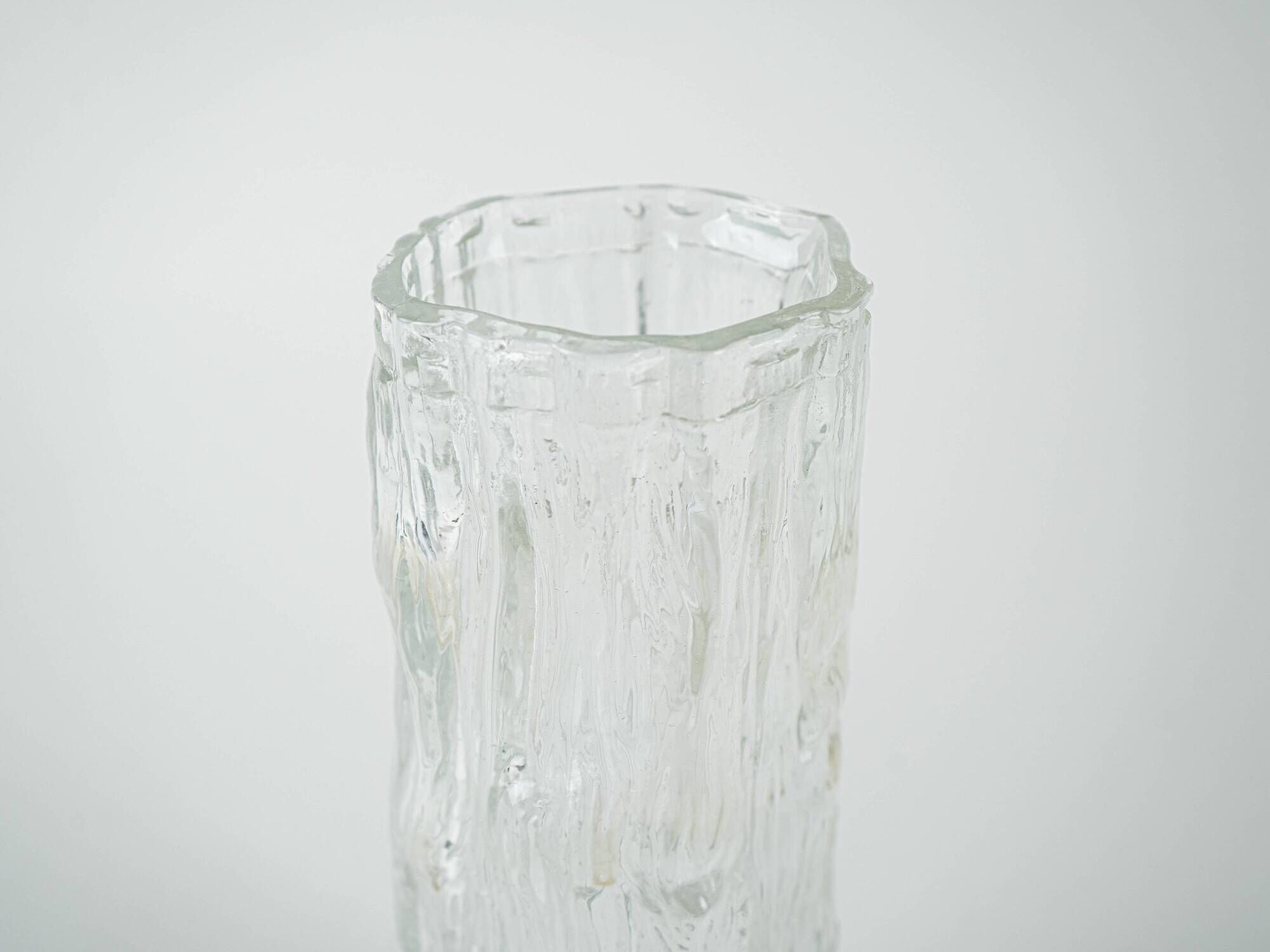 Avena glass vase, Finnish design, 1960s, designer: Tapio Wirkkala, manufact