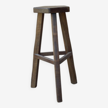 Vintage brutalist bar stool