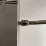 Henri Mathieu chandelier in chromed metal France 1960