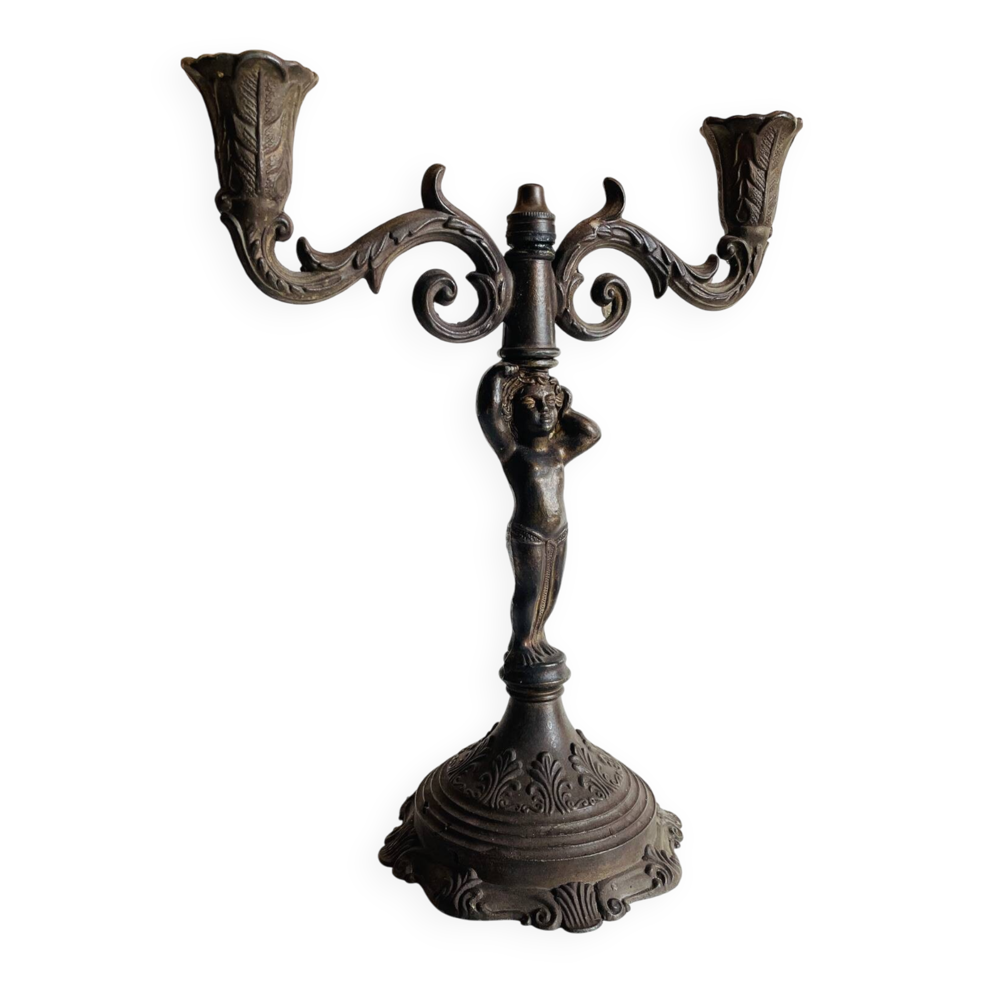 Little angel table candle holder