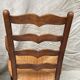 Pair of straw armchairs
