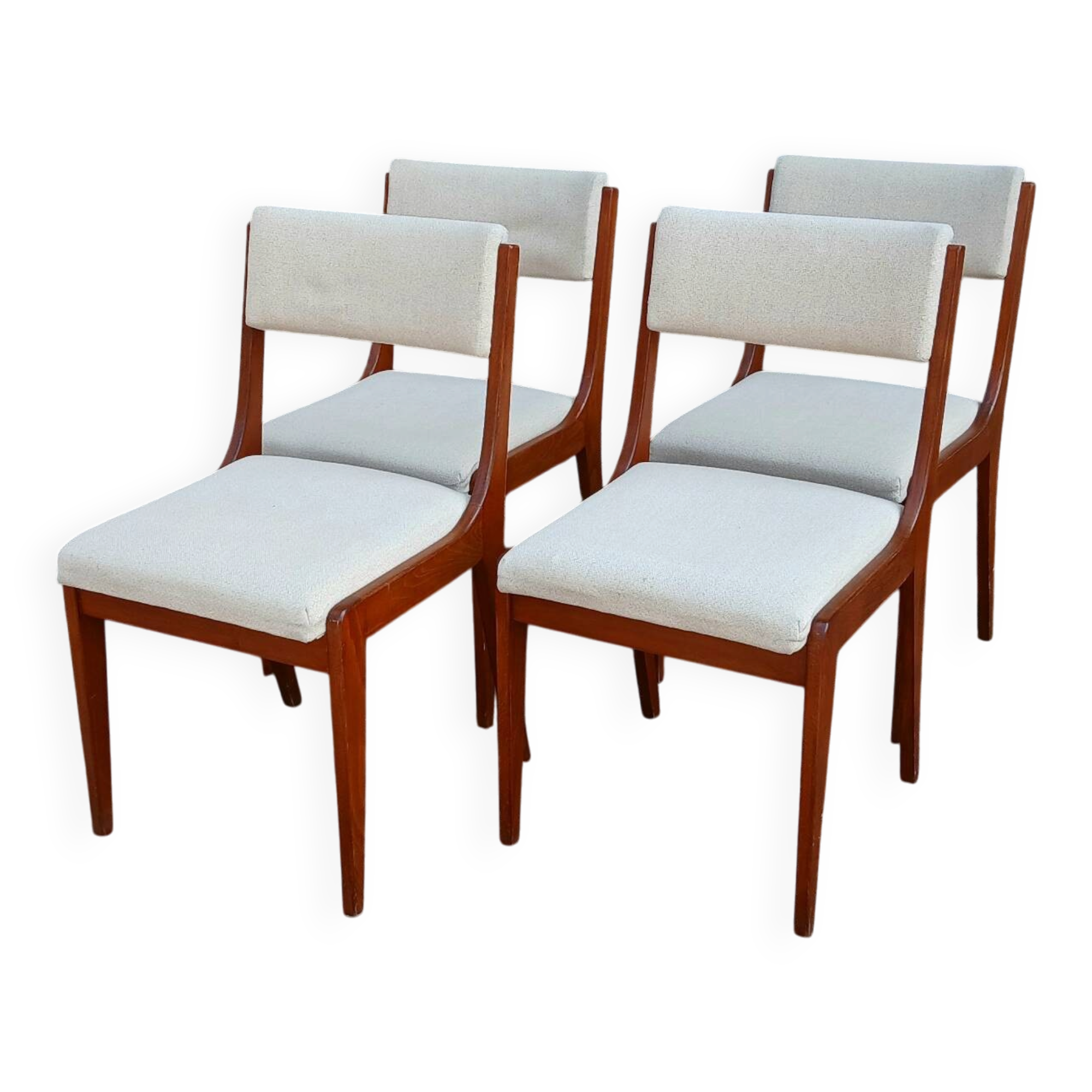 Four Scandinavian chairs from the 60s/70s.
