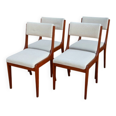 Quatre chaises Scandinaves années 60/70