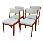 Quatre chaises Scandinaves années 60/70