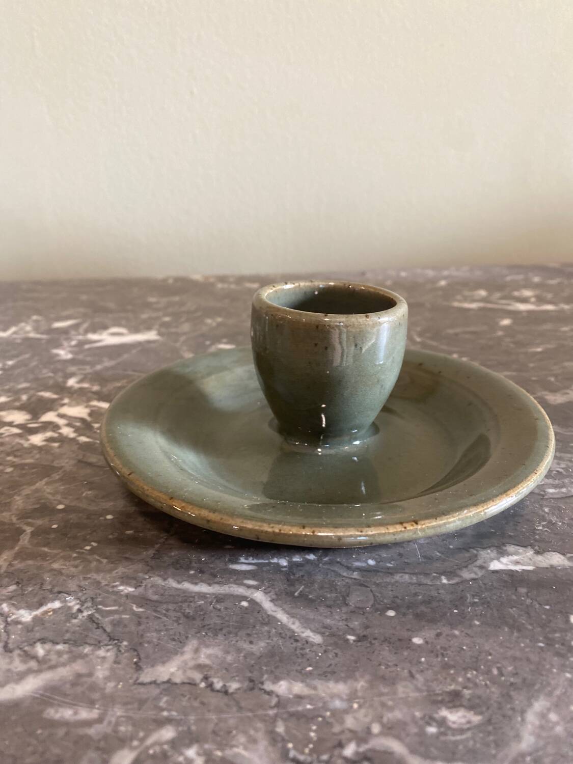 Eucalyptus stoneware egg cup