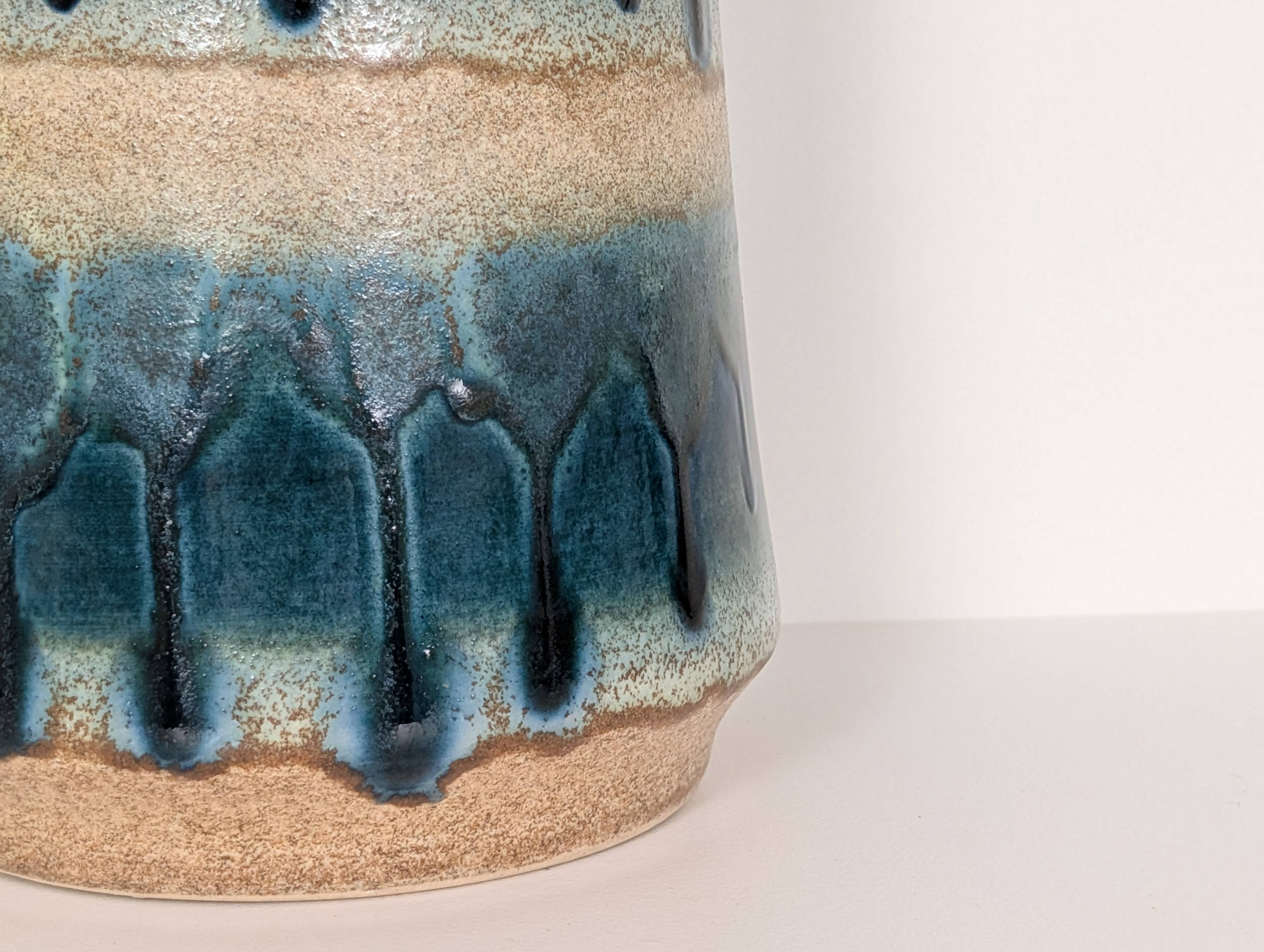 Vase Üebelacker ceramics 60s