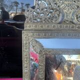 Napoleon III gilded pareclose mirror