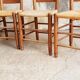 Antique chairs brutalist style