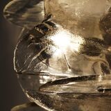 Italian Murano Glass Wall Lamps by Carlo Nason for Mazzega, 1970s, Set of 2