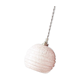 Baladeuse en verre de clichy rose
