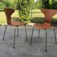 Set of 2 chairs 3105 Mosquito by Arne Jacobsen for Fritz Hansen 50s