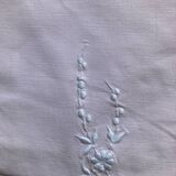 Set of embroidered baby bed sheets