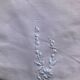 Lot de draps lit de bébé brodés