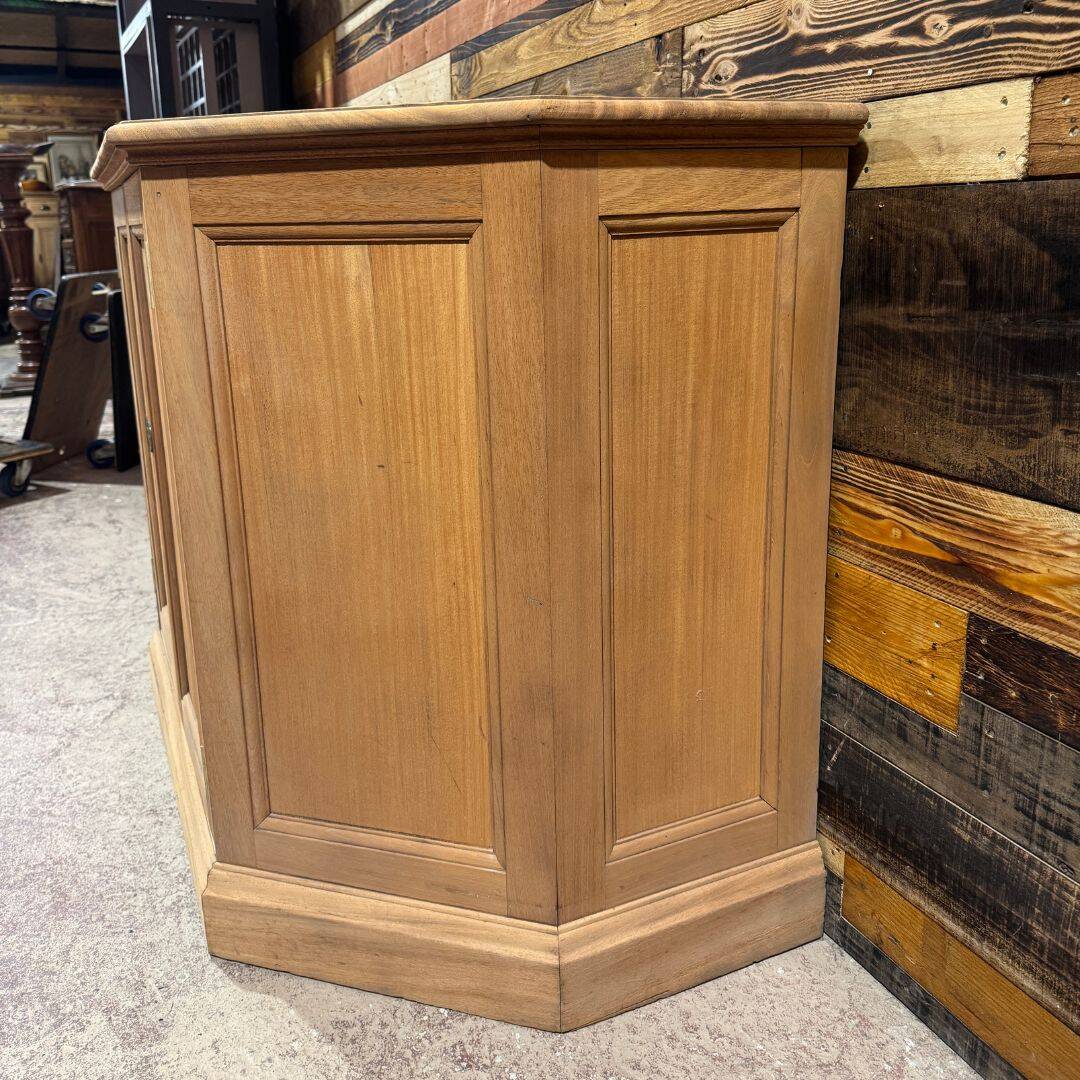 Small auxiliary buffet in sandblasted walnut - 1950s design