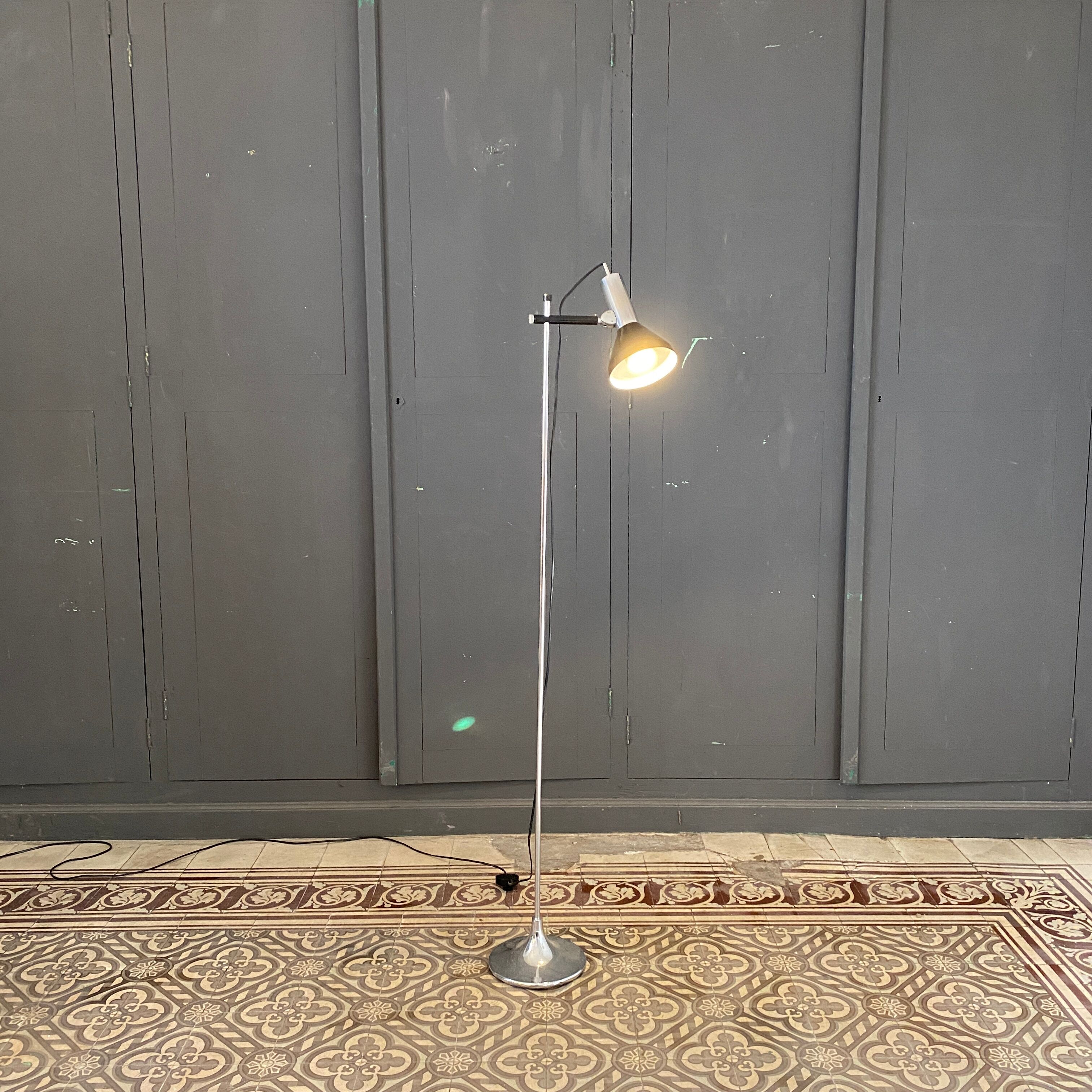 Vintage black spot lamp 70s
