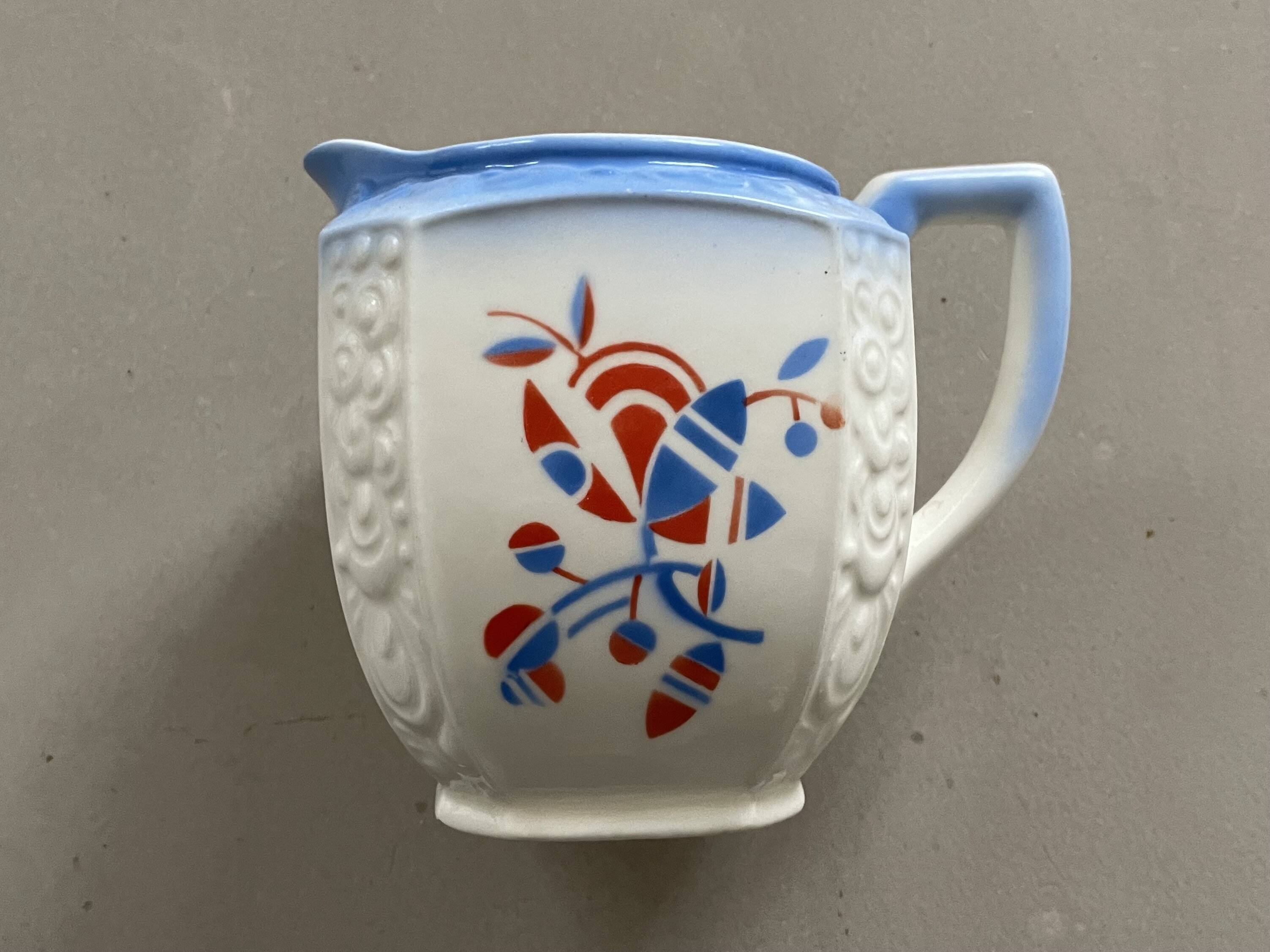 Vintage Eastern European Art Deco Pitcher