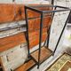 Coat rack, Scandinavian wall-mounted cloakroom in teak year 1970