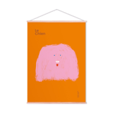 Colorful dog wall poster for child 30cm*40cm