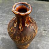 Ceramic vase from Vallauris by Huguette Bessone