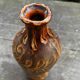 Ceramic vase from Vallauris by Huguette Bessone