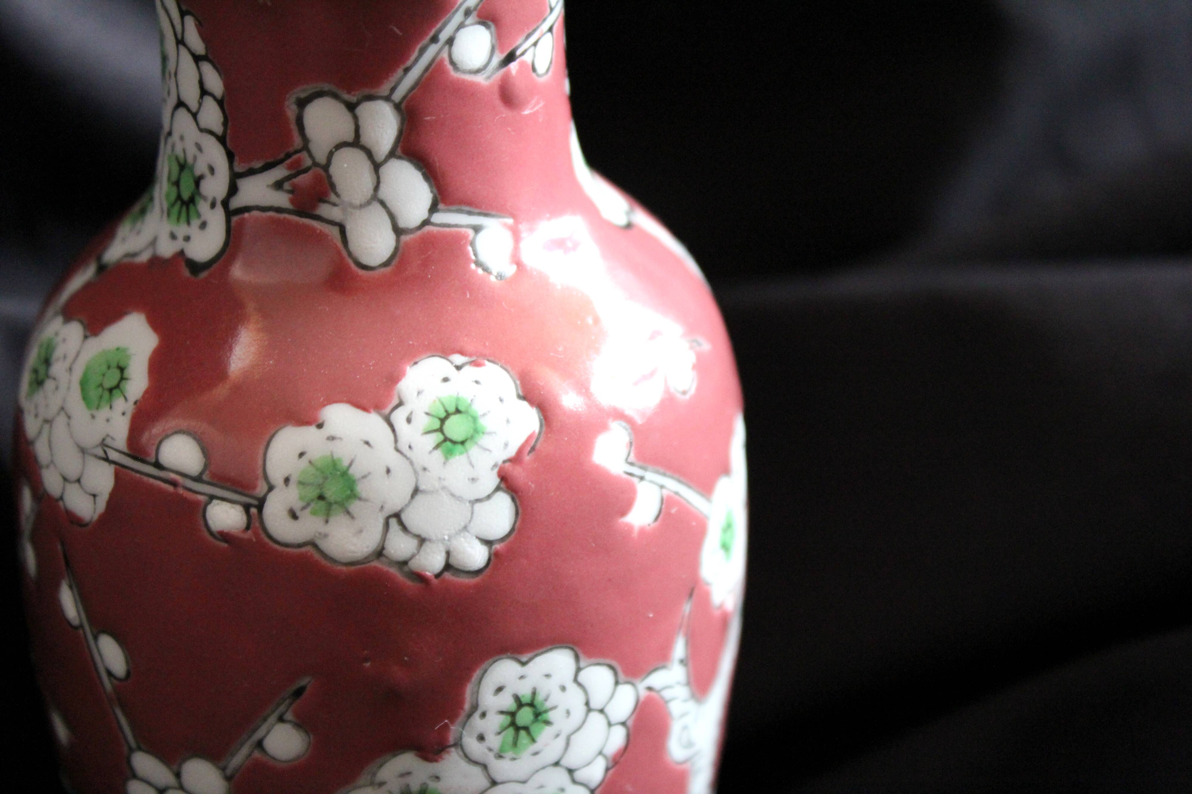 Chinese vase flower patterns