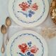 Mismatched dessert plates