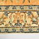 5x9 Vintage Yellow & Green Oriental Turkish Rug, 157x273Cm
