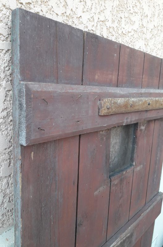 Old attic door, 19th