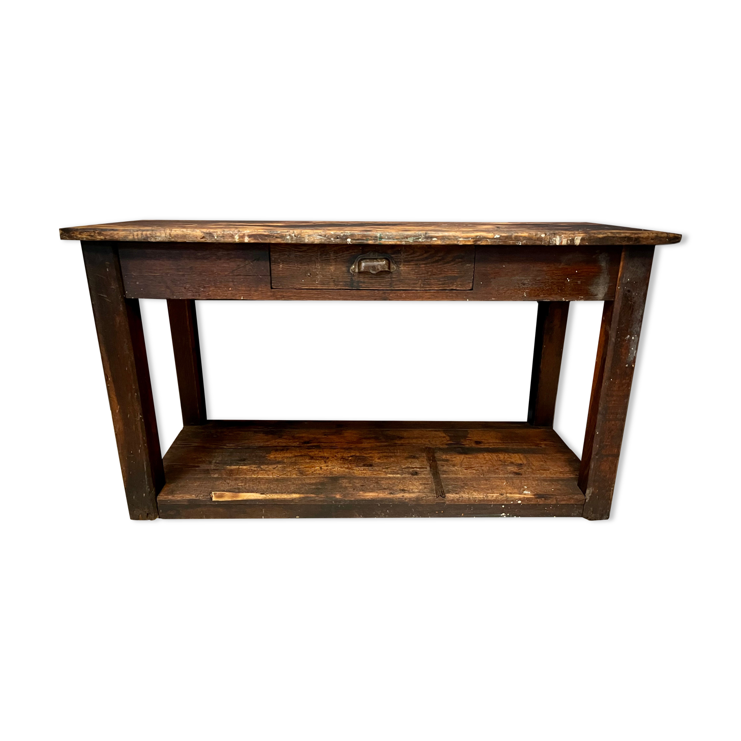 Table old zinc roofer