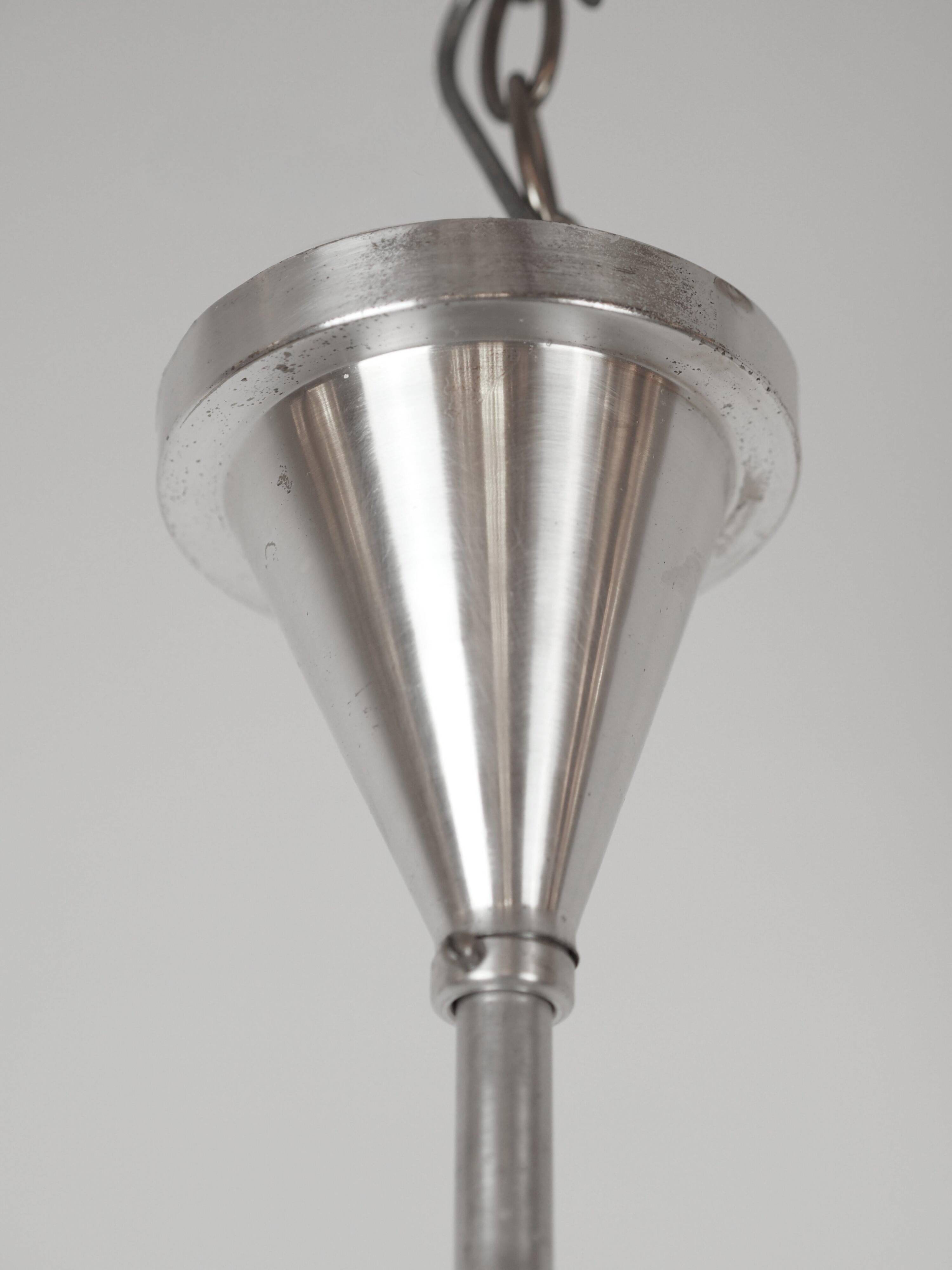 Iconic pendant lamp "Luzette" by Peter Behrens for Siemens, c. 1910s