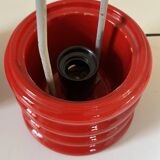 Vintage 70s ceramic design lantern lamp